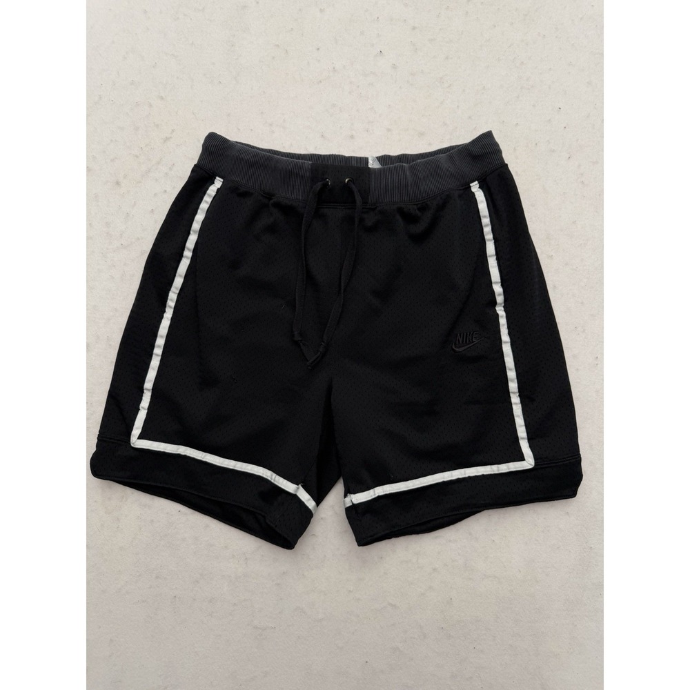 Nike Sportswear Mesh Shorts Men's L Black White